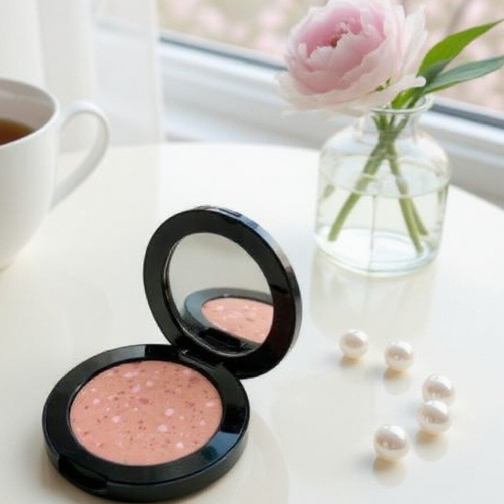 Vincent Longo Powder Blush Hearts Desire 10314 Dew Drop Highlighter Glow Lot 2